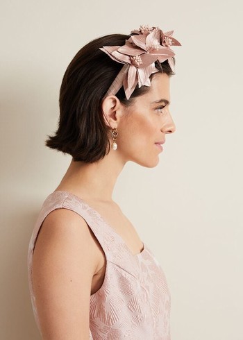 Phase Eight Floral Hats Pink Canada | JQPVDC-362